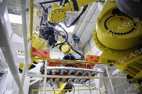 body in white automated laser welding production line