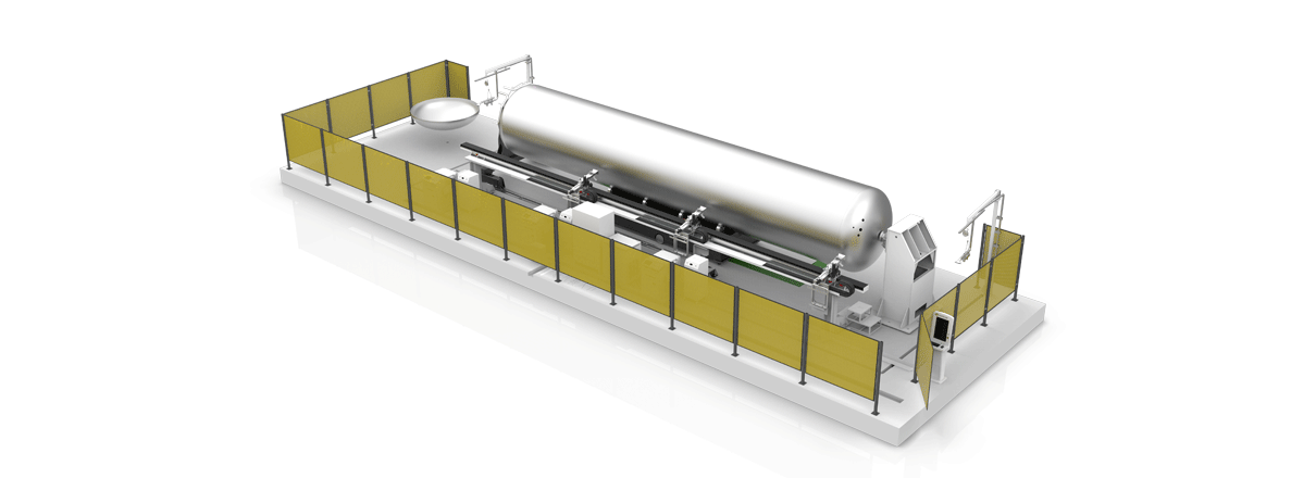 LNG Pressure Vessel Laser Cleaning Intelligent Equipment