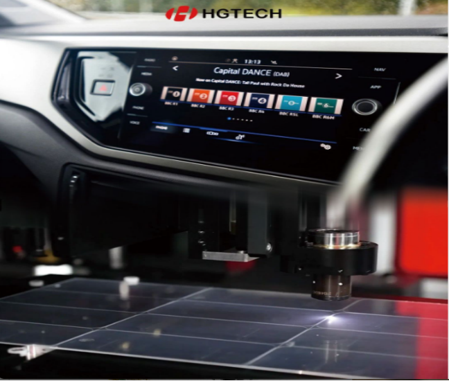 Laser Cutting for In-Car Central Control Screen