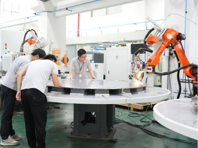 Welding System for Alkaline Electrolyzer Plates